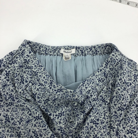 Madewell Button Front Tiered Maxi Skirt in Florentine Floral - Picture 6 of 15